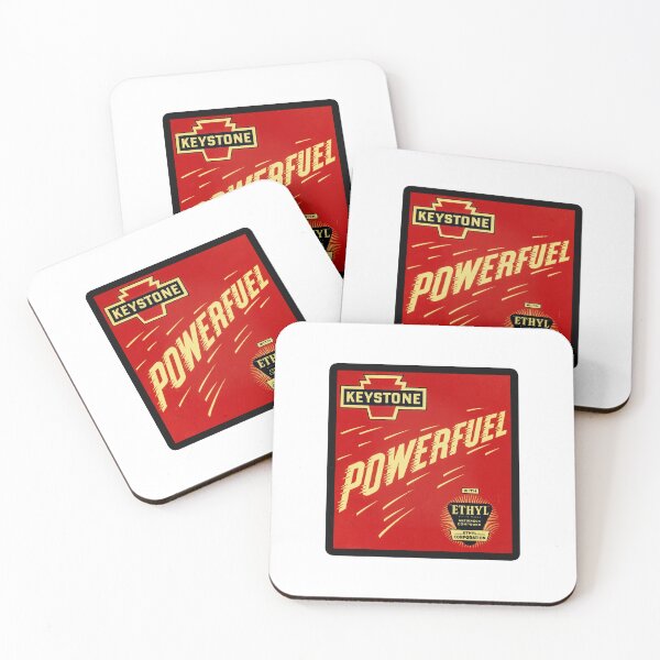 Item preview, Vintage Keystone Gasoline Red designed and sold by QuayTradingCo.