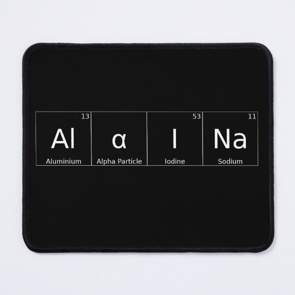Item preview, ALAINA - ✨ ELEMENTS & PARTICLES NAME SERIES ✨- for darker backgrounds designed and sold by WheelieGdArt.
