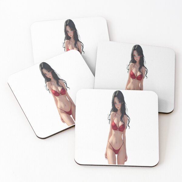 Item preview, Woman in red bikini designed and sold by kwinchi.
