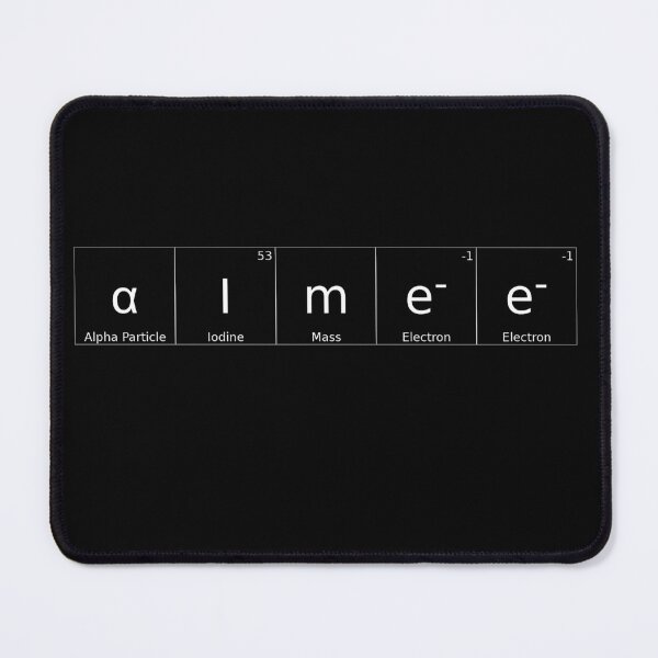 Item preview, AIMEE - ✨ ELEMENTS & PARTICLES NAME SERIES ✨- for darker backgrounds designed and sold by WheelieGdArt.