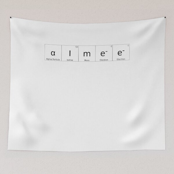 Item preview, AIMEE - ✨ ELEMENTS & PARTICLES NAME SERIES ✨- for lighter backgrounds designed and sold by WheelieGdArt.