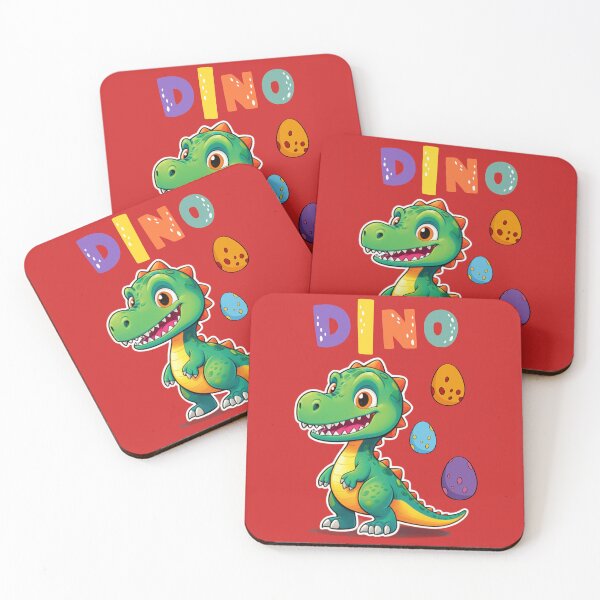 Item preview, dinosaur with dinosaur eggs designed and sold by KIDS-PRINTS.