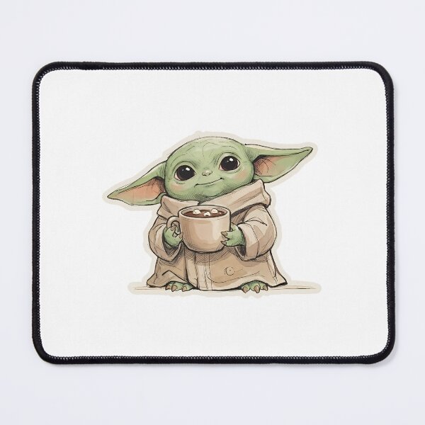 Item preview, BABY YODA HOT CHOCOLATE designed and sold by LIS AND MELIVERSO.