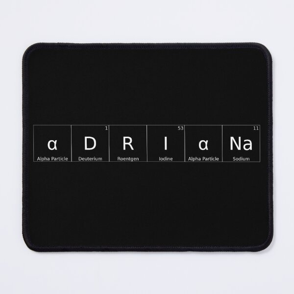 Item preview, ADRIANA - ✨ ELEMENTS & PARTICLES NAME SERIES ✨- for darker backgrounds designed and sold by WheelieGdArt.