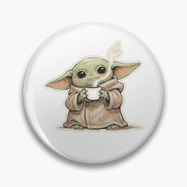 Artikelvorschau, BABY YODA HEISSER KAFFEE entworfen und verkauft von LIS AND MELIVERSO.