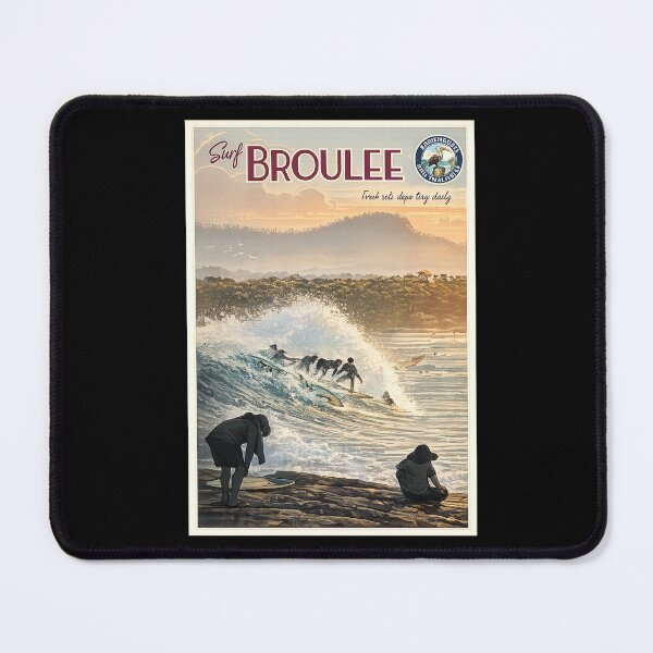 Item preview, broulee art print designed and sold by 3INEKMIZAN.