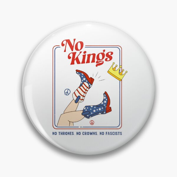 Item preview, No Kings No Thrones No Crowns No Fascists designed and sold by sawczy-shop.