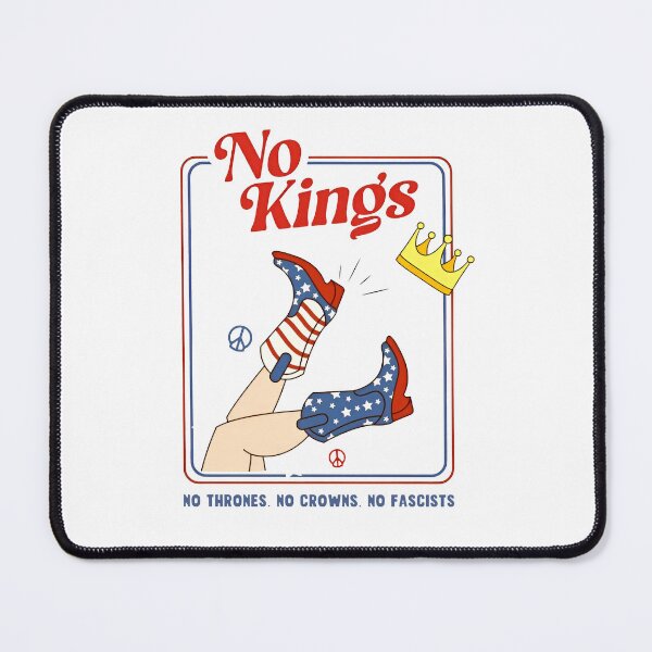 Item preview, No Kings No Thrones No Crowns No Fascists designed and sold by sawczy-shop.