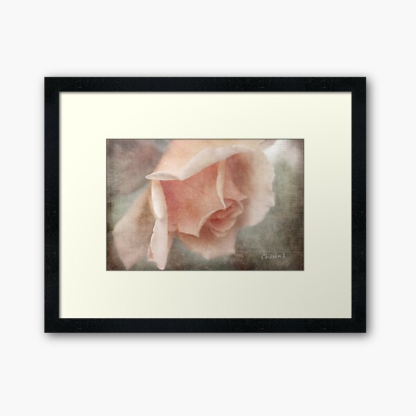 ........out of the heart the mouth speaks...... Framed Art Print