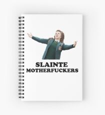 Derry Girls - Slainte Motherfucker Spiral Notebook