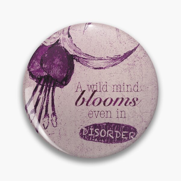 Item preview, BLOOMING DISORDER DUSTY PURPLE POSTER designed and sold by melyverso.