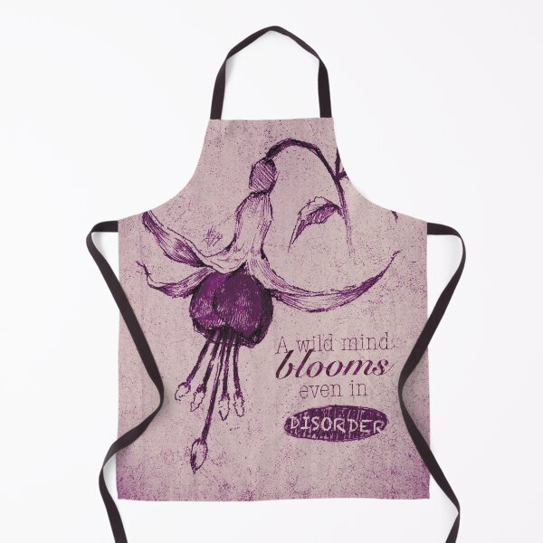Item preview, BLOOMING DISORDER DUSTY PURPLE POSTER designed and sold by melyverso.