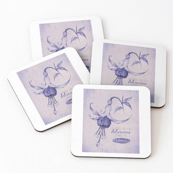 Item preview, BLOOMING DISORDER LAVENDER MIST POSTER designed and sold by melyverso.