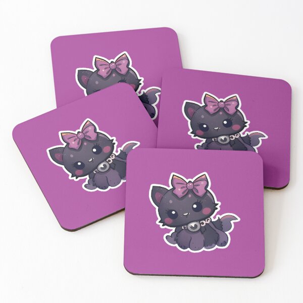 Item preview, Misty Witch Cub Kawaii Sticker Pack, Soft Goth Character, Pastel Goth Chibi Clipart, Aesthetic Digital Stickers, iPad Phone Stickers designed and sold by VectorJoy.