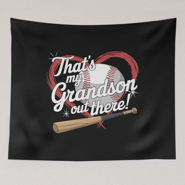 Item preview, That's My Grandson Out There Baseball Grandma Mother's Day designed and sold by ReefNight.