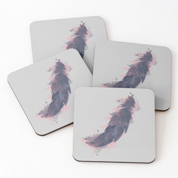 Item preview, Dark Colorful Feather Abstract Design designed and sold by D-Okami.