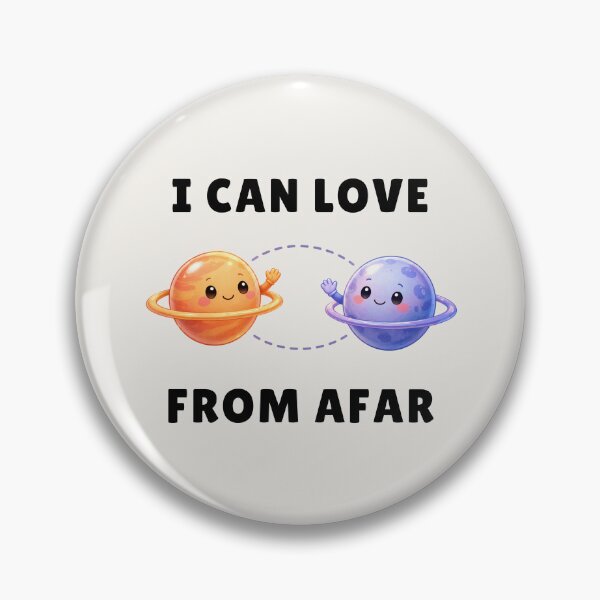Item preview, I Can Love From a Distance – Soft Boundaries Design designed and sold by QuietlyBecoming.