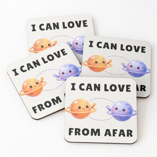 Item preview, I Can Love From a Distance – Soft Boundaries Design designed and sold by QuietlyBecoming.
