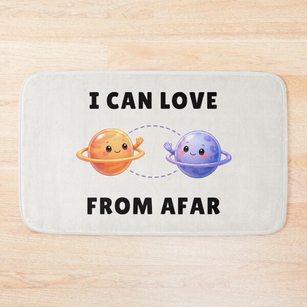 Item preview, I Can Love From a Distance – Soft Boundaries Design designed and sold by QuietlyBecoming.
