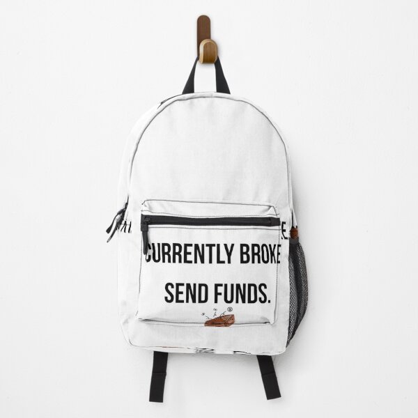Item preview, Currently Broke Send Funds T-Shirt - Funny Financial Humor designed and sold by Malented.