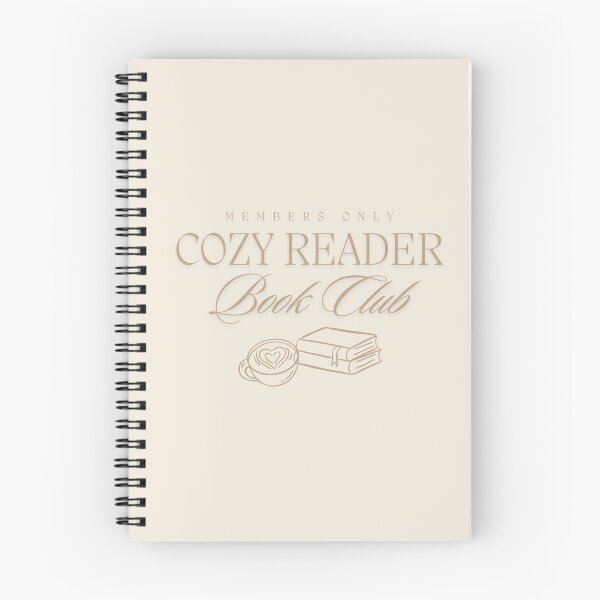 Item preview, Cozy reader book club | aesthetic book lover design designed and sold by May´s Cozy Corner.