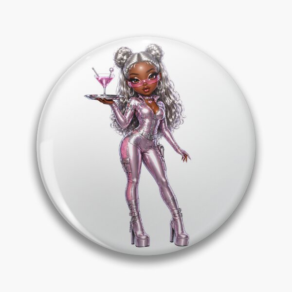 Item preview, Y2K Retro Futuristic Bartender designed and sold by MoonSpeaksTV.