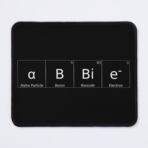 Item preview, ABBIE - ✨ ELEMENTS & PARTICLES NAME SERIES ✨- for darker backgrounds designed and sold by WheelieGdArt.