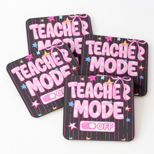 Item preview, Teacher Mode Off Funny Teacher Off Duty Relax designed and sold by DonaldMcCullum.