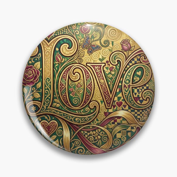 Item preview, Multilingual Love Typography Art Rose Gold Design designed and sold by Common-Standard.