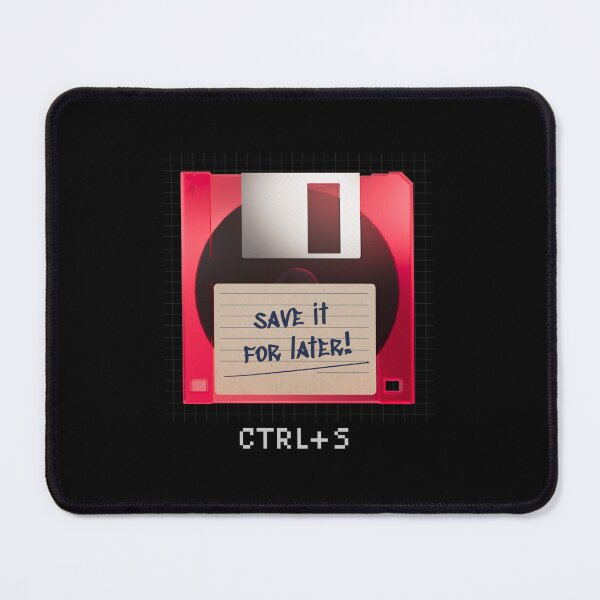 Item preview, Voxel Save Command - 3.5 Inch Retro Tech Art designed and sold by Eber-Store.
