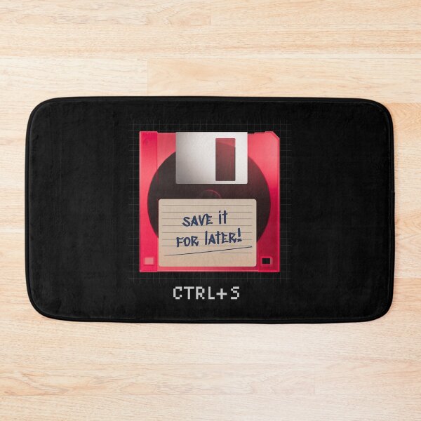 Item preview, Voxel Save Command - 3.5 Inch Retro Tech Art designed and sold by Eber-Store.