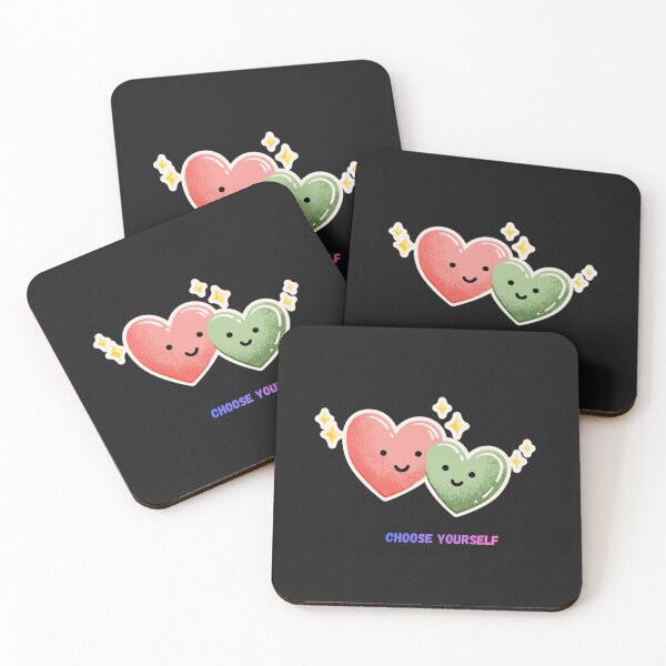 Item preview, Choose Yourself Affirmation – Cute Kawaii Heart Pastel Design designed and sold by Homelife3.