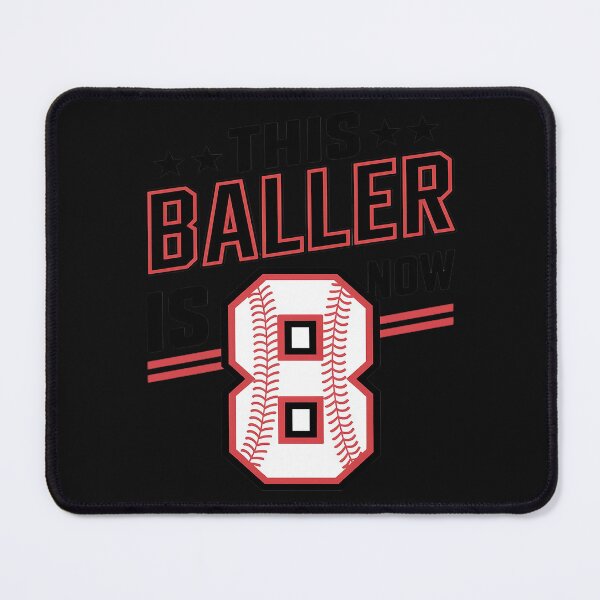 Item preview, This Baller Is Now 8 Birthday Baseball Theme Bday Party designed and sold by Ranicholasyy.