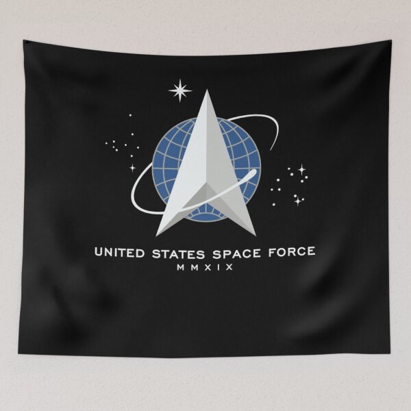 Item preview, US Space Force Flag Official Logo  designed and sold by NOUMEDS.
