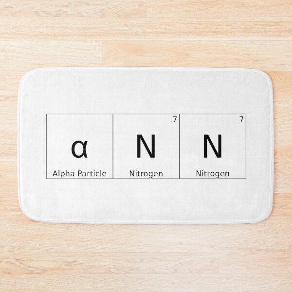 Item preview, ANN - ✨ ELEMENTS & PARTICLES NAME SERIES ✨- for lighter background designed and sold by WheelieGdArt.