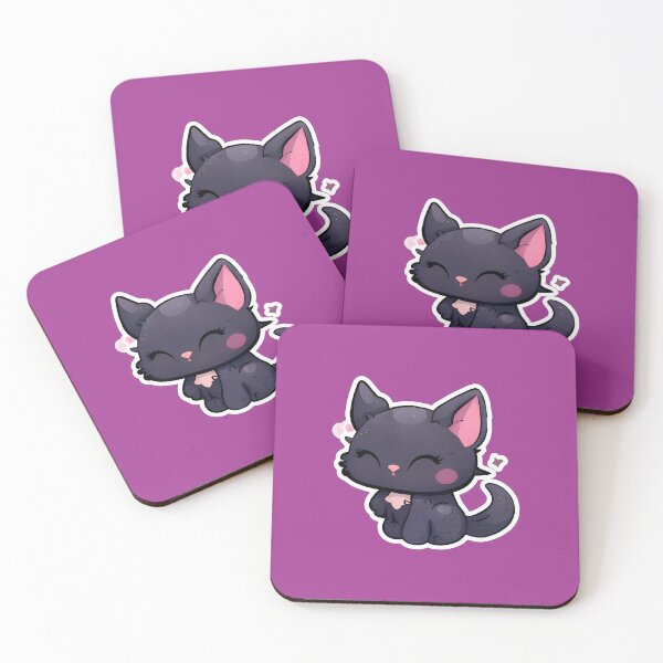 Item preview, Misty Witch Cub Kawaii Sticker Pack, Soft Goth Character, Pastel Goth Chibi Clipart, Aesthetic Digital Stickers, iPad Phone Stickers designed and sold by VectorJoy.