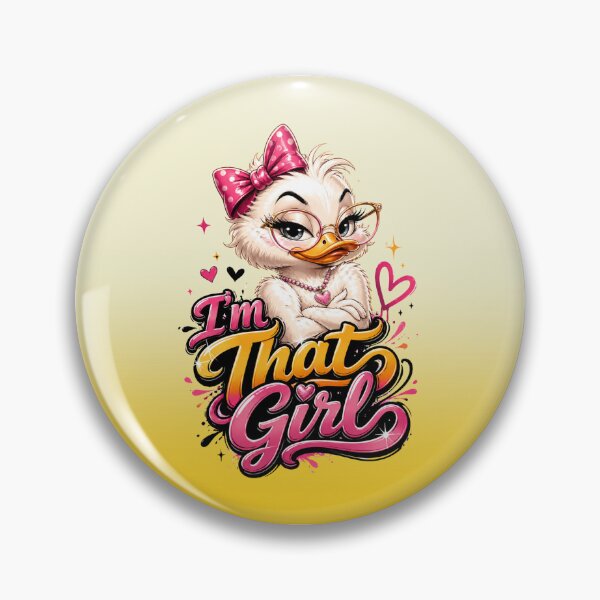 Item preview, Soy esa chica | Pato atrevido designed and sold by skkyfaithArtz.