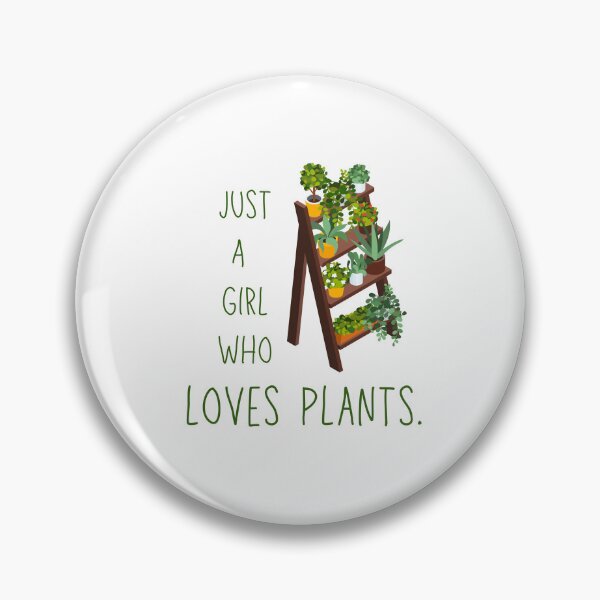 Item preview, Just A Girl Who Loves Plants  designed and sold by Beautiful Inheritance.