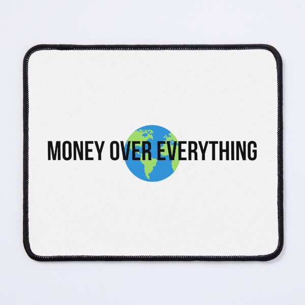 Item preview, Money Over Everything T-Shirt - Funny Hustle Gift designed and sold by Malented.
