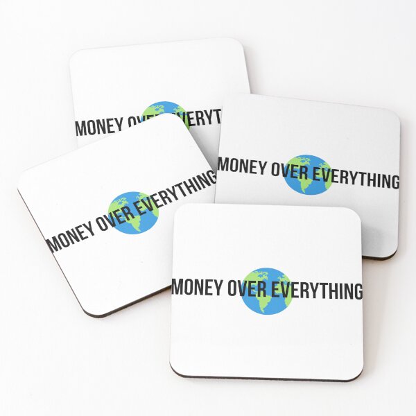 Item preview, Money Over Everything T-Shirt - Funny Hustle Gift designed and sold by Malented.