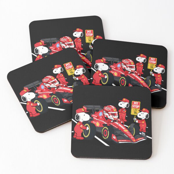 Item preview,  Charles Leclerc Snoopy Pit Crew F1 Ferraris Racing  designed and sold by BlackxArtist.