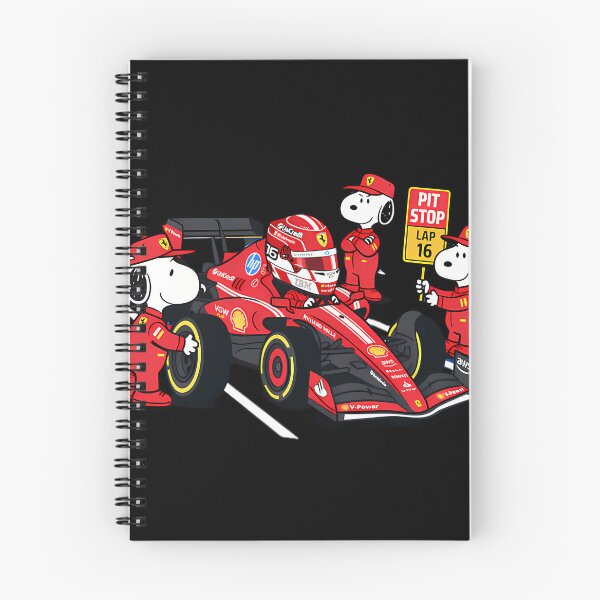 Item preview,  Charles Leclerc Snoopy Pit Crew F1 Ferraris Racing  designed and sold by BlackxArtist.