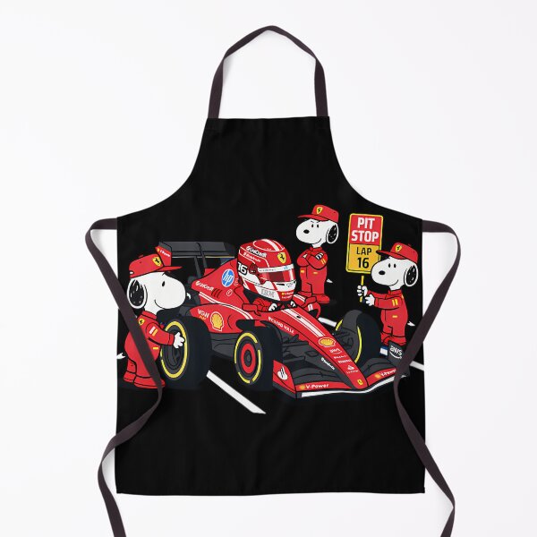 Item preview, Charles Leclerc Snoopy Pit Crew F1 Ferraris Racing designed and sold by BlackxArtist.