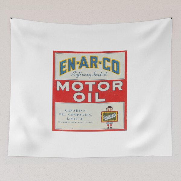 Item preview, Vintage En Ar Co Motor Oil designed and sold by QuayTradingCo.