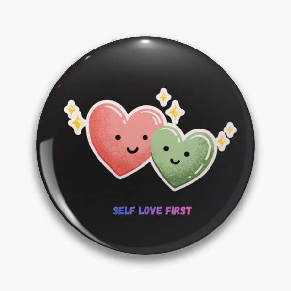 Item preview, Self Love First Affirmation – Cute Kawaii Pastel Heart Design designed and sold by Homelife3.