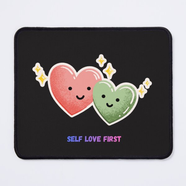 Item preview, Self Love First Affirmation – Cute Kawaii Pastel Heart Design designed and sold by Homelife3.