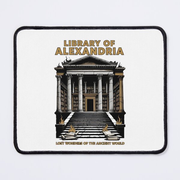 Item preview, Burning of the Library of Alexandria  designed and sold by PaxCommodus.
