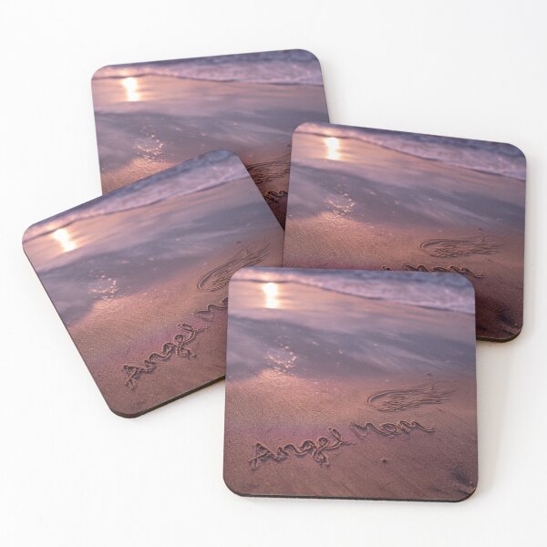 Item preview, Angel Mom Inscription With Wing Etching In Sand designed and sold by chase-thewave.
