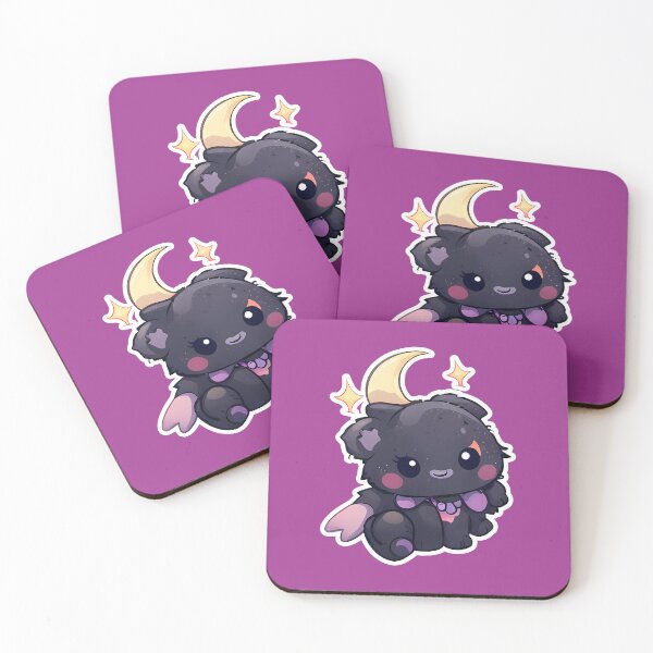 Item preview, Noir Moon Kitten Kawaii Sticker Pack, Soft Goth Character, Pastel Goth Chibi Clipart, Aesthetic Digital Stickers, iPad Phone Stickers designed and sold by VectorJoy.