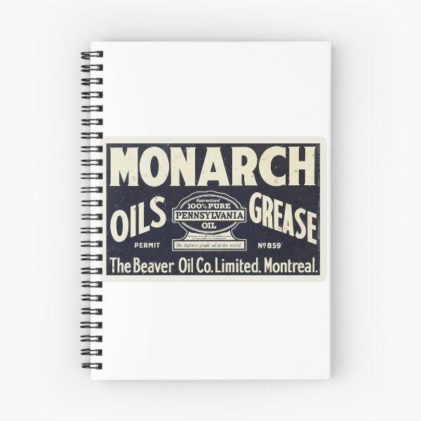 Item preview, Vintage Monarch Oils and Grease designed and sold by QuayTradingCo.